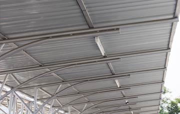 installing Garvald metal roofing